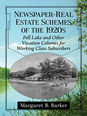 cover image of Newspaper-Real Estate Schemes of the 1920s
